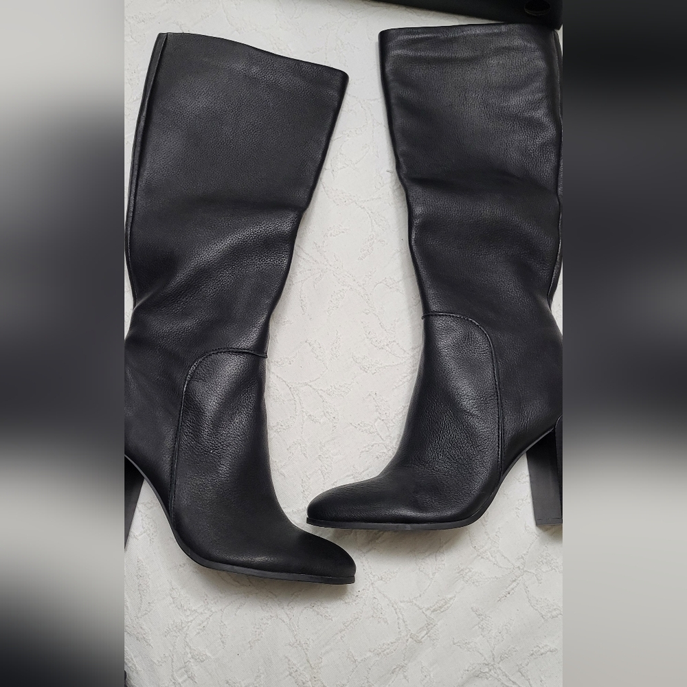 Kenneth Cole New YorkWomen's Justin Block-Heel Tall Knee High Boots - Picture 3 of 14